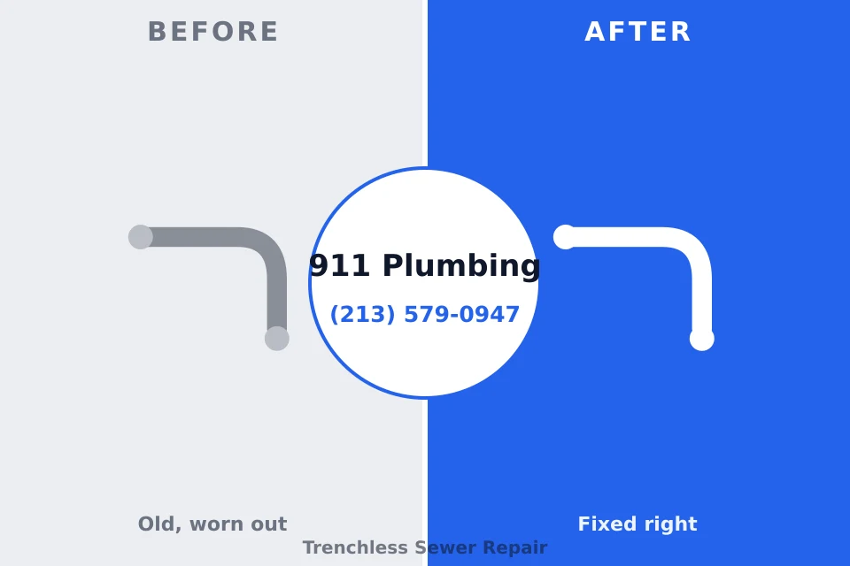Before and after: plumbing company Lexington, MN
